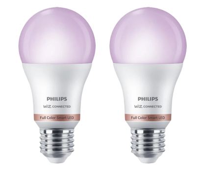 Inteligentne oświetlenie Philips Smart Inteligentna Kolorowa Żarówka LED A60 E27 RGB x2